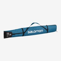 Salomon Ski Bag Original 1 Pair Sleeve Moroccan Blue/Black 190 Cm 2020 - Housse Ski Simple 1 paire