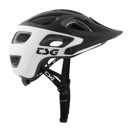 TSG Helm Seek Graphic Design Block White-black 2020 - Fahrrad Helme