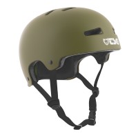 Skateboard-Helm Tsg Evolution Solid Color Olive Satin 2023 - Skateboard Helme