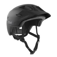 TSG Helmet Cadete Solid Color Black Satin 2020 - Bike Helmet