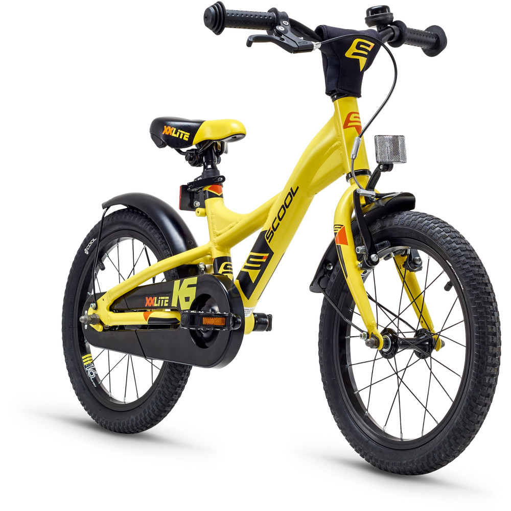 Scool Xxlite Alloy 16 Yellow Komplettes Fahrrad 2020 Scool