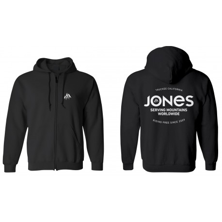 Jones Hoodie Z. Riding Free Black 2021 - Sweaters - Hoodies