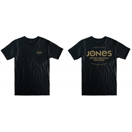 Jones Tee Riding Free Black And Tan 2021 - T-Shirts