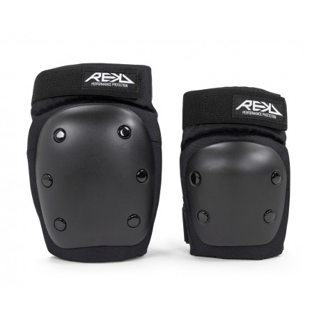 Protection Set Rekd Youth Heavy Duty Double Black/Black 2023 - Protection Set