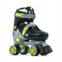 Quad skates Sfr Hurricane III Adjustable Black/Yellow 2022 - Rollerskates