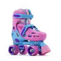 Quad skates Sfr Hurricane III Adjustable Pink/Blue 2022 - Rollerskates