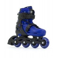 Inline Skates Sfr Plasma Adjustable Black/Blue 2023 - Inline Skates
