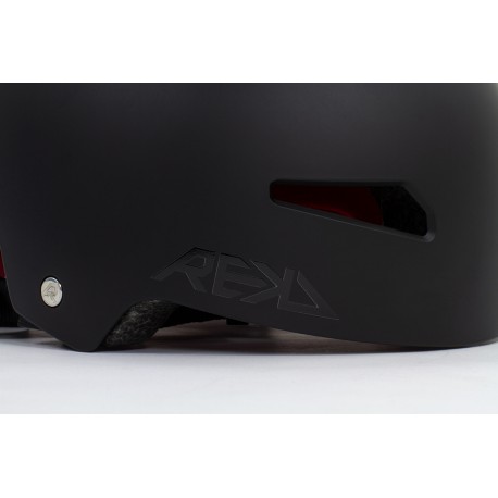 Skateboard-Helm Rekd Elite 2.0 Black 2023 - Skateboard Helme
