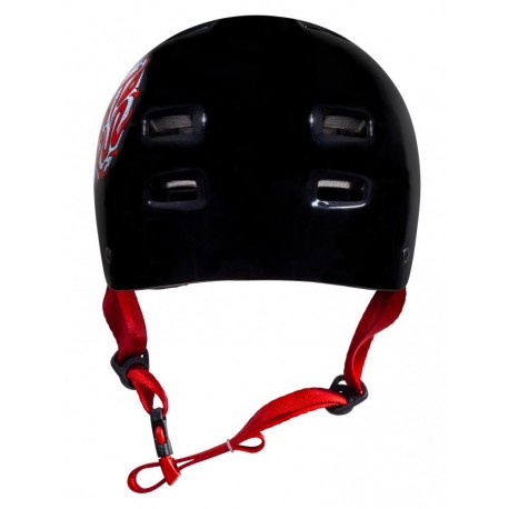Skateboard helmet Bullet X Santa Cruz Eyeball Youth Gloss Black 2023 - Skateboard Helmet