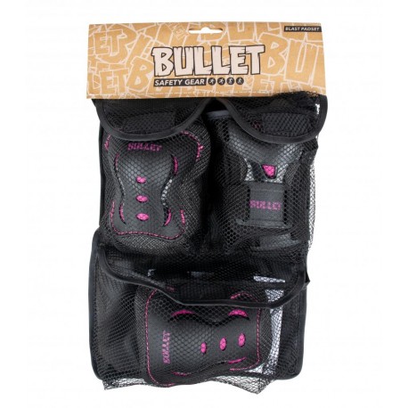 Ensemble De Protection Bullet Blast V2 Black/Pink 2023 - Protection Set