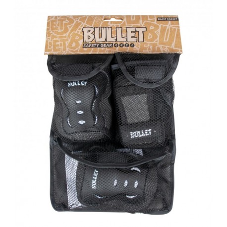 Ensemble De Protection Bullet Blast V2 Black/White 2023 - Protection Set