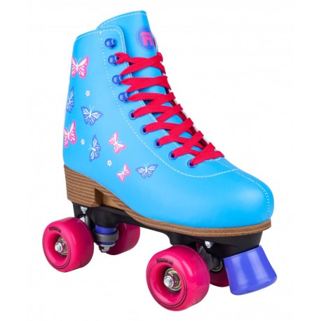 Quad skates Rookieskates Blossom Blue 2022 - Rollerskates