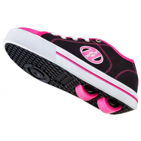 Shoes with wheels Heelys X Classic Black/White/Hot Pink 2022 - Heelys Girls
