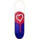 Skateboard Blueprint Spray Heart 8.125\\" Deck Only 2020 - Skateboards Nur Deck