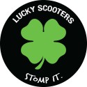 Lucky Stomp It Scooter Sticker 2020