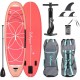 Retrospec Weekender-Yogi 10 Inflatable Paddle Board Coral 2020 - SUP RIGIDE