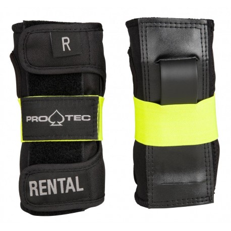 Pro-Tec Pads Rental Wrist Guard Black/Yellow 2022 - Protège Poignets