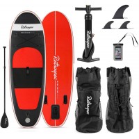 Retrospec Nano 8 Inflatable Paddle Board Black 2020 - Hard Board Sup