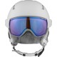 Salomon Ski helmet Mirage CA Photo White 2021 - Casque de Ski avec visière