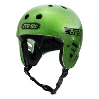 Skateboard helmet Pro-tec Full Cut Cert Green Candy Flake 2023 - Skateboard Helmet