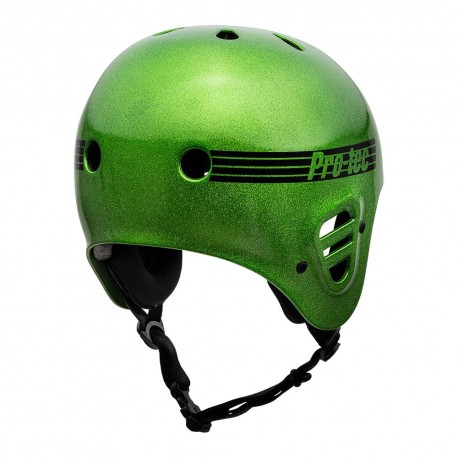 Skateboard helmet Pro-tec Full Cut Cert Green Candy Flake 2023 - Skateboard Helmet