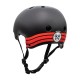 Skateboard-Helm Pro-tec Old School Cert Skeleton Key Black/Red 2020 - Skateboard Helme