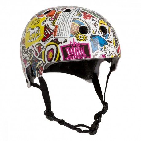 Skateboard-Helm Pro-tec Old School Cert New Deal Multi 2020 - Skateboard Helme