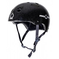 Skateboard-Helm Pro-tec Classic Cert Black Metal Flake 2020 - Skateboard Helme