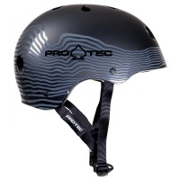 Skateboard helmet Pro-tec Classic Cert Volcom Mag Vibes Matte Black 2022 - Skateboard Helmet