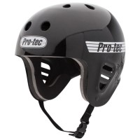 Skateboard helmet Pro-tec Full Cut Water Mount Clip Gloss Black 2023 - Skateboard Helmet
