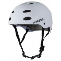 Skateboard helmet Pro-tec Ace Water Satin White 2020 - Skateboard Helmet