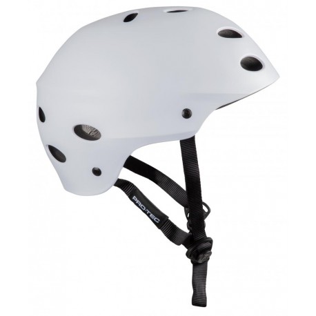 Skateboard helmet Pro-tec Ace Water Satin White 2020 - Skateboard Helmet
