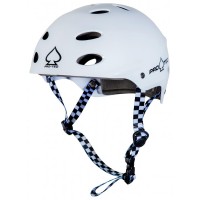 Skateboard-Helm Pro-tec Ace Water Gloss White 2022 - Skateboard Helme
