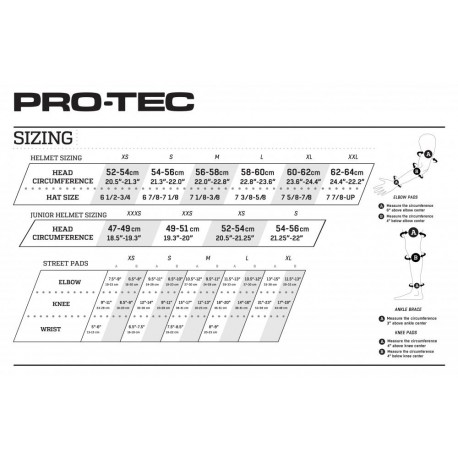 Protection Set Pro-tec Drop In Knee Recaps 2023 - Protection Set