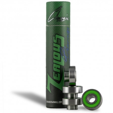 Zealous Bearings Green 2021 - Roulements pour skateboards