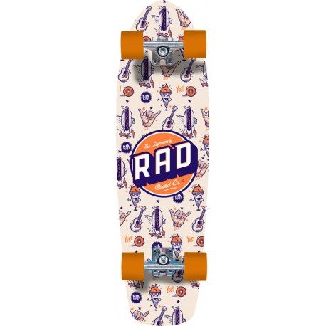 Cruiserboard Rad Retro Roller 28\\" Complete 2020 - Cruiserboards im Holz Complete