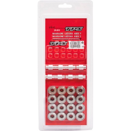 Tempish Bearings TPS (16-Pack) Red 2020 - Roulements pour skateboards