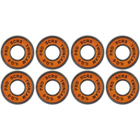Tempish Bearings ILQ 9 TwinCam (8-Pack) Orange 2020 - Skateboard Bearings