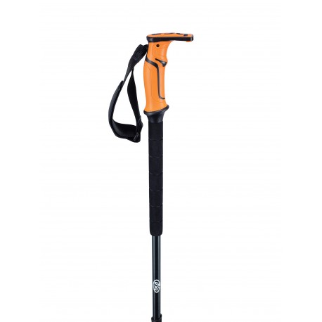 Skistöcke BCA Scepter Aluminum Black Orange 2023 - Skistöcke