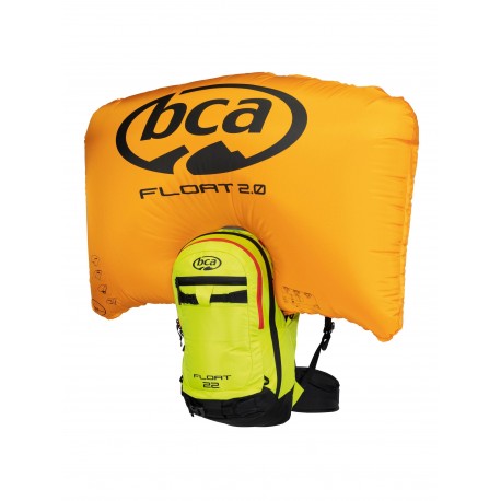 BCA Float 22 Radioaktive Lime 2023 - Complete Airbag Backpack