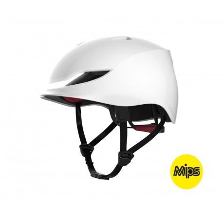 Lumos Casque Street Blanc with MIPS 2019 - Casques de vélo