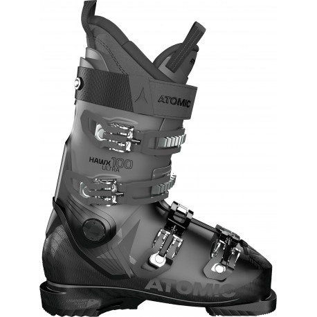 Atomic Hawx Ultra 100 Black/Anthracite 2021 - Chaussures ski homme