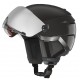Volant Ski helmet Amid Visor HD Plus Black/Chrome 2022 - Skihelm