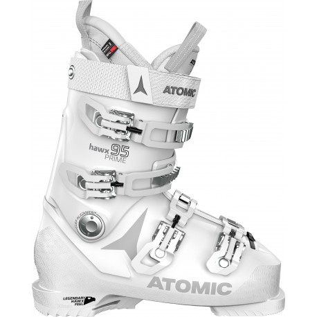Atomic Hawx Prime 95 W White/Silver 2022 - Chaussures ski femme