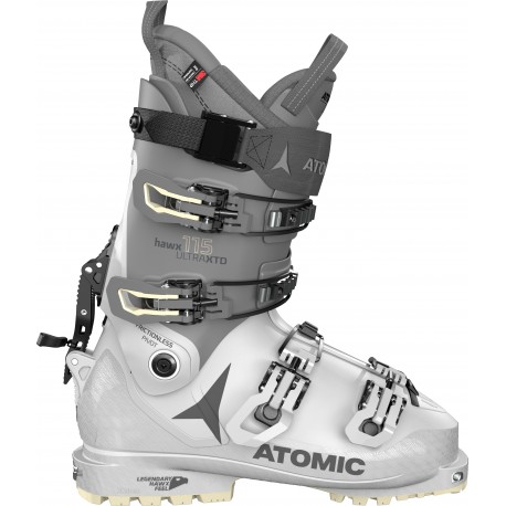 Atomic Hawx Ultra XTD 115 W Tech GW Lightgrey/Darkgrey/Sand 2022 - Chaussures ski Randonnée Femme