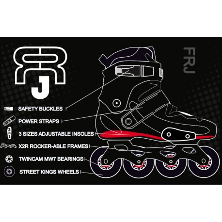 Roller en ligne FR Skates FR J Blue 2020 - Rollers en ligne