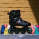 Roller en ligne FR Skates Daria Black / Purple 2020 - Rollers en ligne