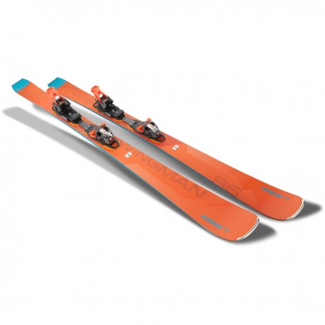 Ski Elan Wingman 86 TI Fusion X + EMX 11.0 2021 - Ski All Mountain 86-90 mm avec fixations de ski dediés