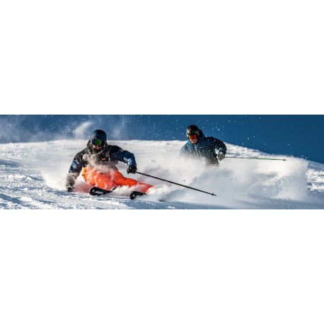 Ski Elan Wingman 86 TI Fusion X + EMX 11.0 2021 - Ski All Mountain 86-90 mm avec fixations de ski dediés