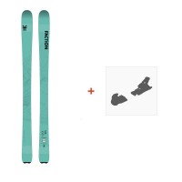 Ski Faction Agent 1.0x 2022 + Ski bindings - Ski All Mountain 86-90 mm with optional ski bindings